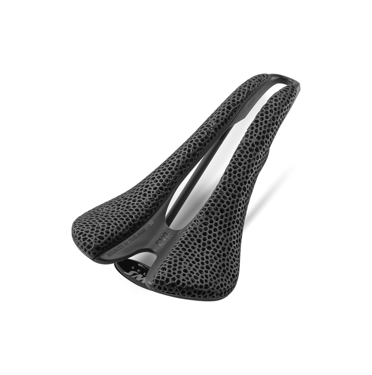 Selle SMP EVO 3D Stainless Rails Black