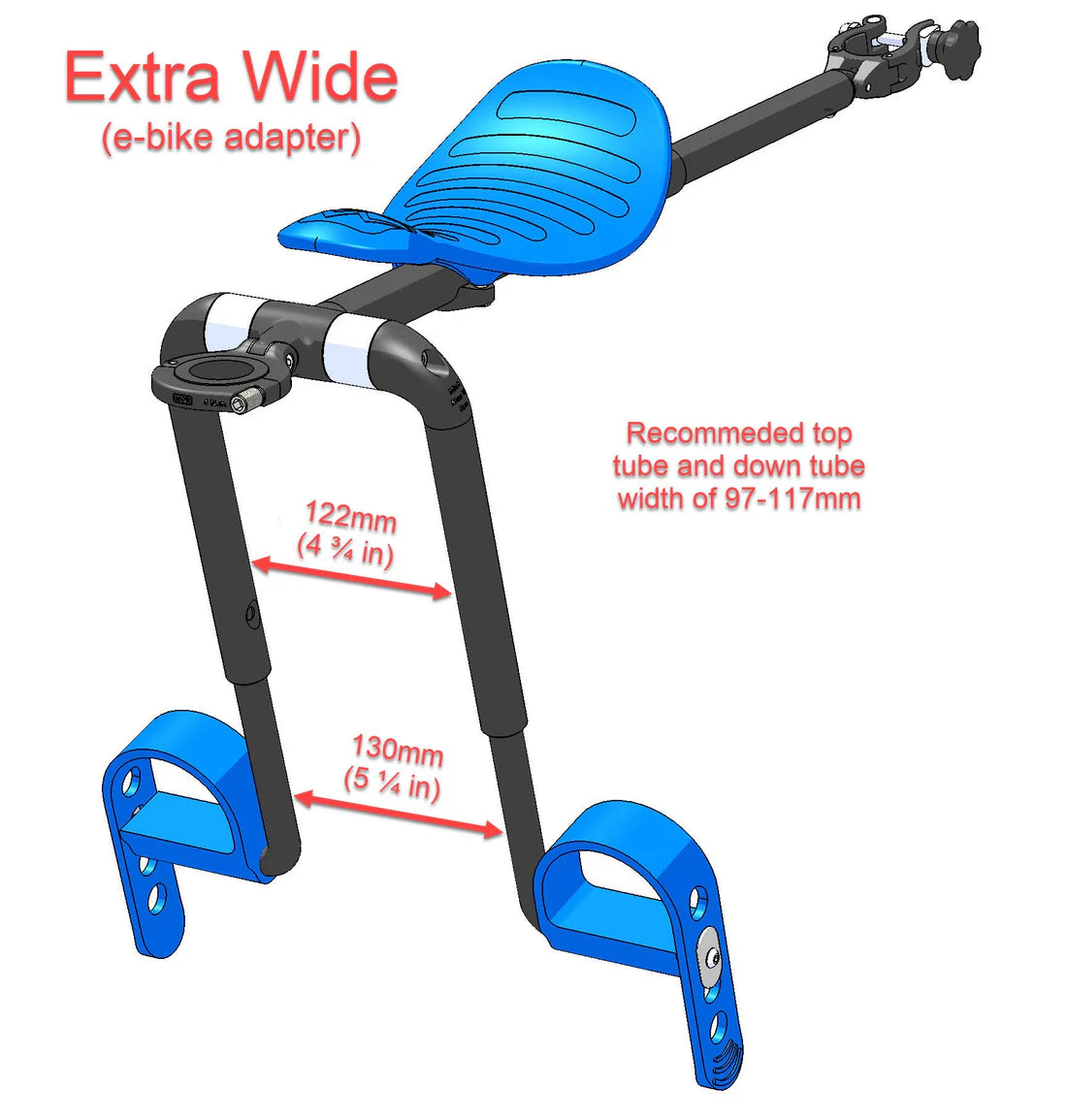 Zestaw adaptacyjny E-Bike MAC RIDE do rur extra-szerokich 13cm