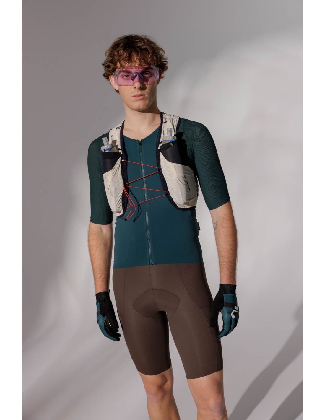 NORTHWAVE EXTREME ROCK Short Bib Shorts Brown