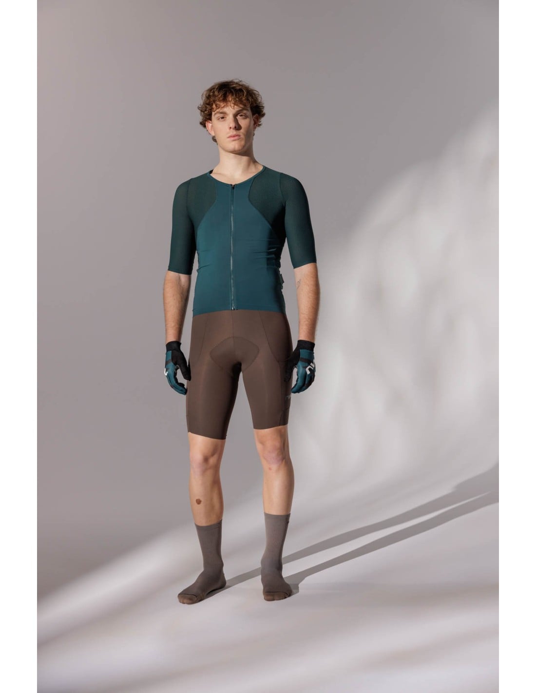 NORTHWAVE EXTREME ROCK Short Bib Shorts Brown