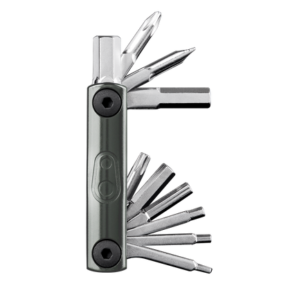 CRANKBROTHERS F10+ multi-tool - tools unfolded