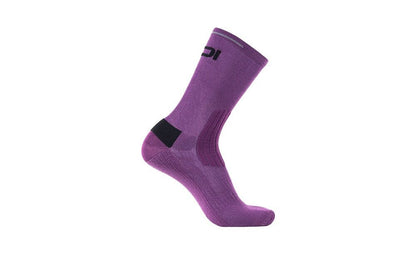 Sidi Visibilis purple cycling socks, other side view