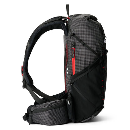 USWE ROLLTOP DAYPACK 18 L Backpack Black