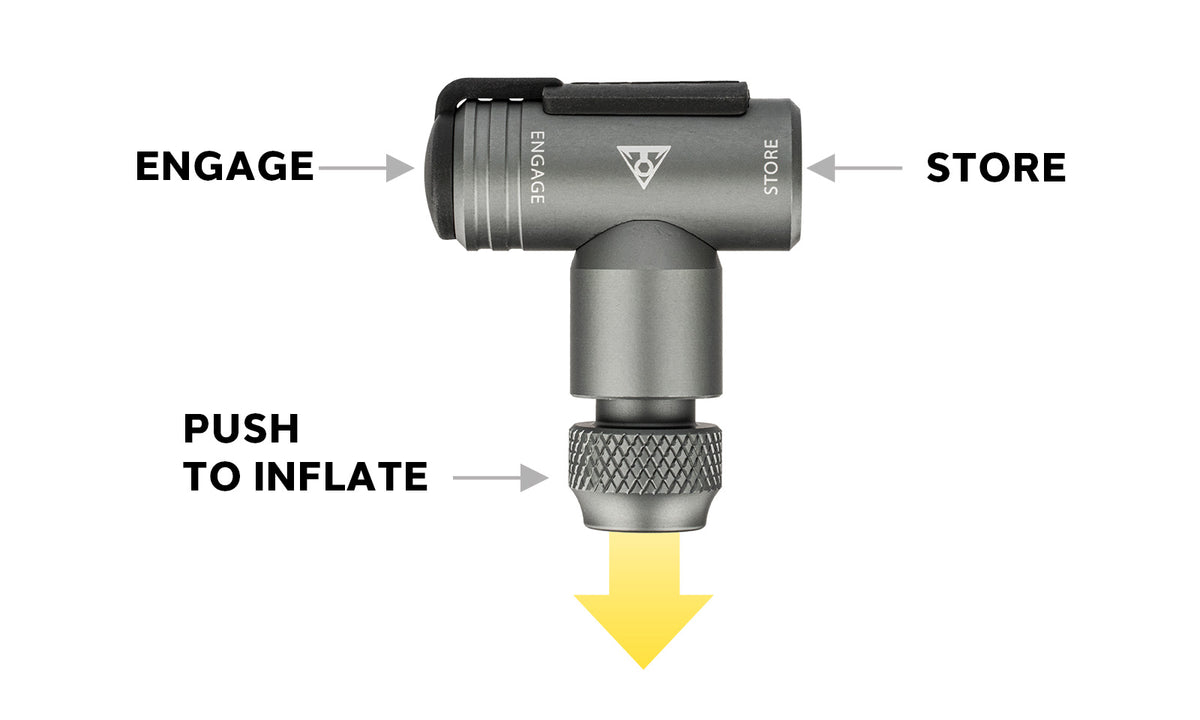 CO2-inflator TOPEAK AIRBOOSTER II