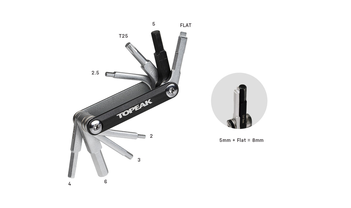 TOPEAK TUBIMASTER RXT Pro CO2 Multi-Tool