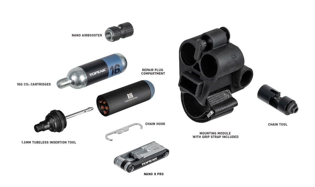 TOPEAK TUBIMASTER RXT Pro CO2 Multi-Tool