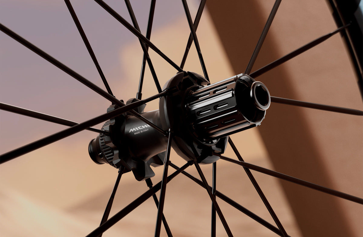 Hjulsæt MICHE DEVA RD 52 Tubeless Ready (Center Lock) Sort