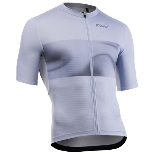 Pyöräilypaita NORTHWAVE FORCE EVO Lyhythihainen Ice Grey