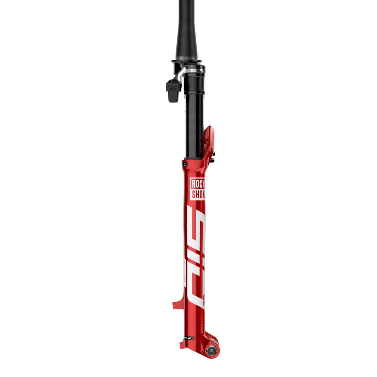Red ROCKSHOX SID SL ULTIMATE FLIGHT ATTENDANT 29" fork – side view