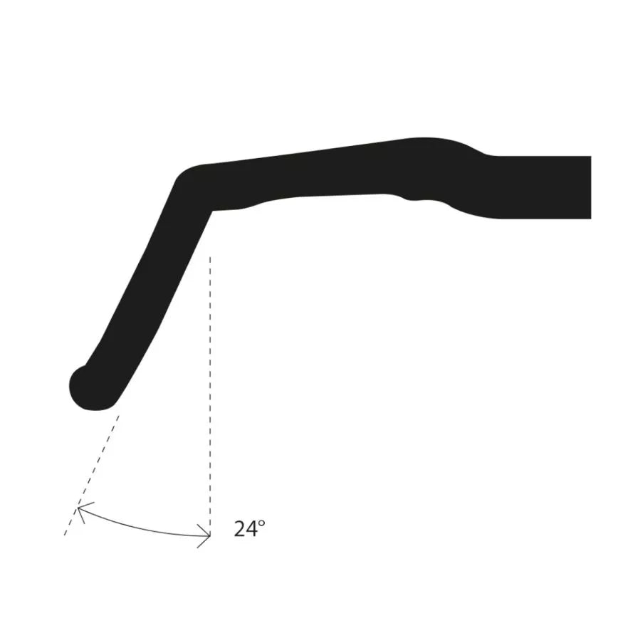 DEDA GERA ALU 24° POB Finish Handlebar