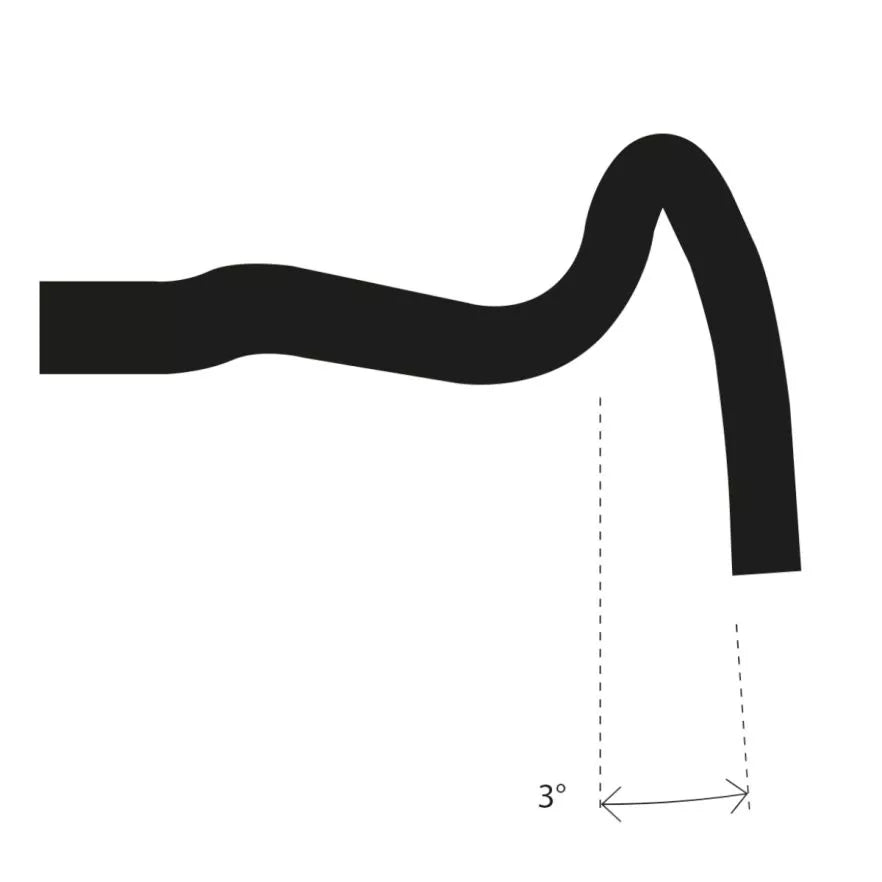 DEDA GERA ALU 24° POB Finish Handlebar