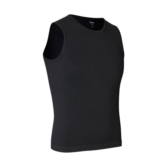 Svart ärmlöst underställ GRIPGRAB PACR SPRING AUTUMN SEAMLESS