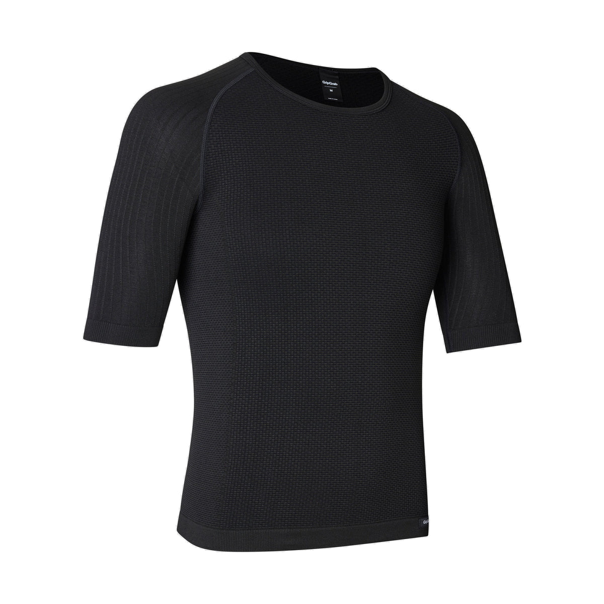 GRIPGRAB PACR SPRING AUTUMN SEAMLESS Short-Sleeve Base Layer Black