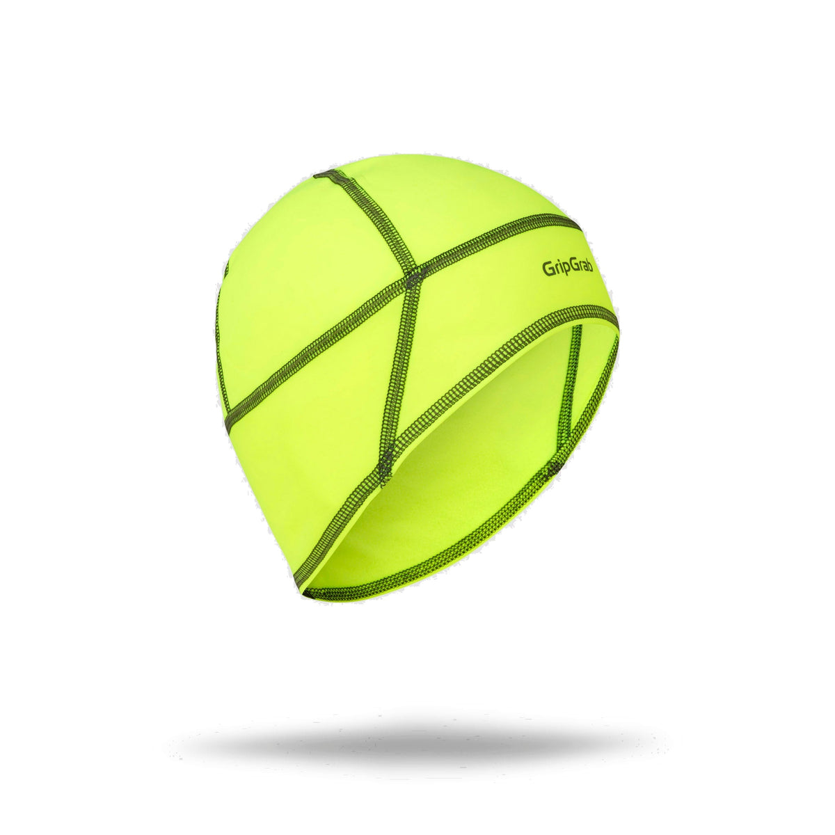 Zem ķiveres valkājama cepure GRIPGRAB THERMO HI-VIS SPRING AUTUMN, dzeltena