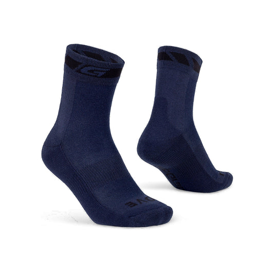 Nogavice GRIPGRAB MERINO WINTER, temno modre