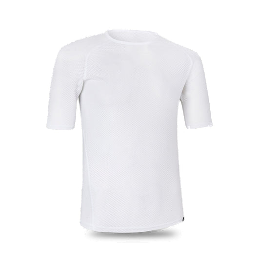 GRIPGRAB ULTRALIGHT MESH kortärmat underställ, vitt