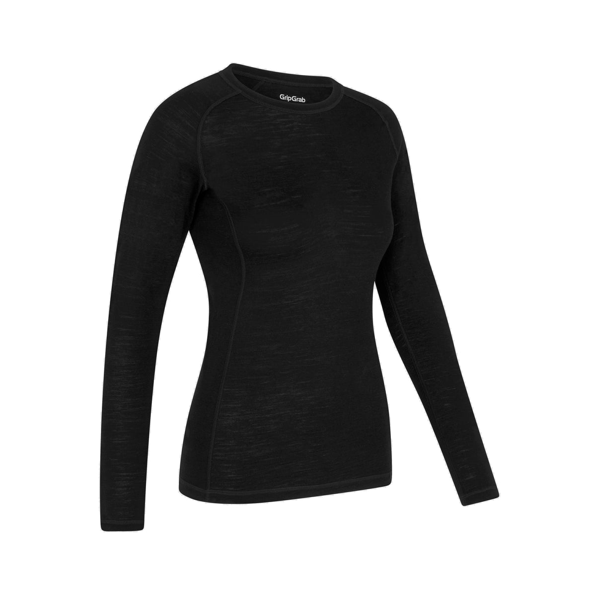 GRIPGRAB MERINO BLEND THERMAL langærmet svedundertrøje til kvinder i sort