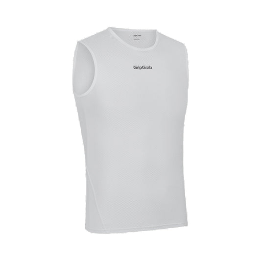 GRIPGRAB ULTRALIGHT MESH ärmlöst underställ, vitt