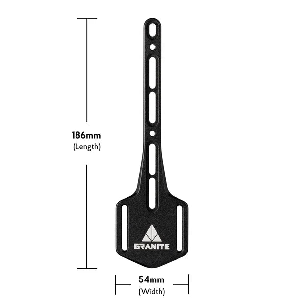 Sangle Universelle sur Vis avec Extension GRANITE DESIGN PORTALEDGE XE Noir
