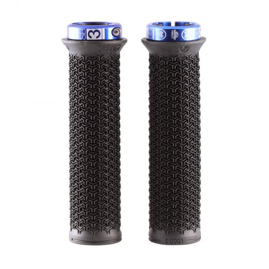 Grips SB3 LOGO 2 Lock-On 136 mm Μαύρο/Μπλε