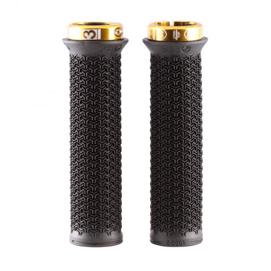 Grips SB3 LOGO 2 Lock-On 136 mm Μαύρο/Χρυσό