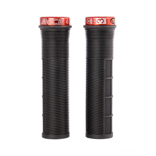 Grips SB3 RACE EN Lock-On 130 mm Μαύρο/Κόκκινο