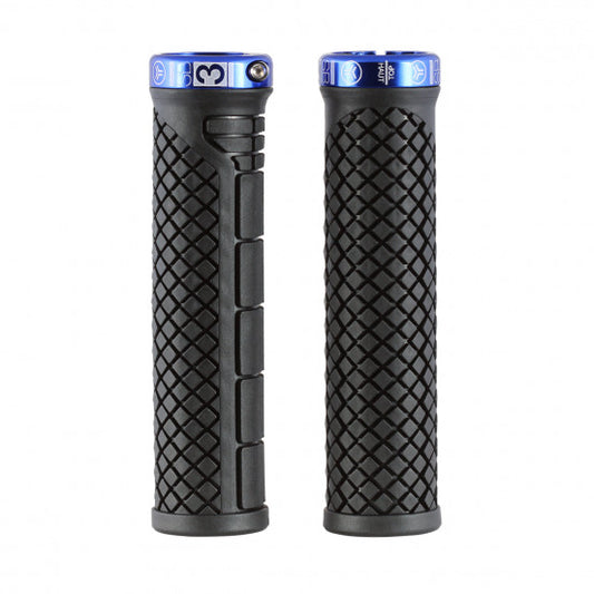 Grips SB3 SHARK Lock-On 132 mm Μαύρο/Μπλε