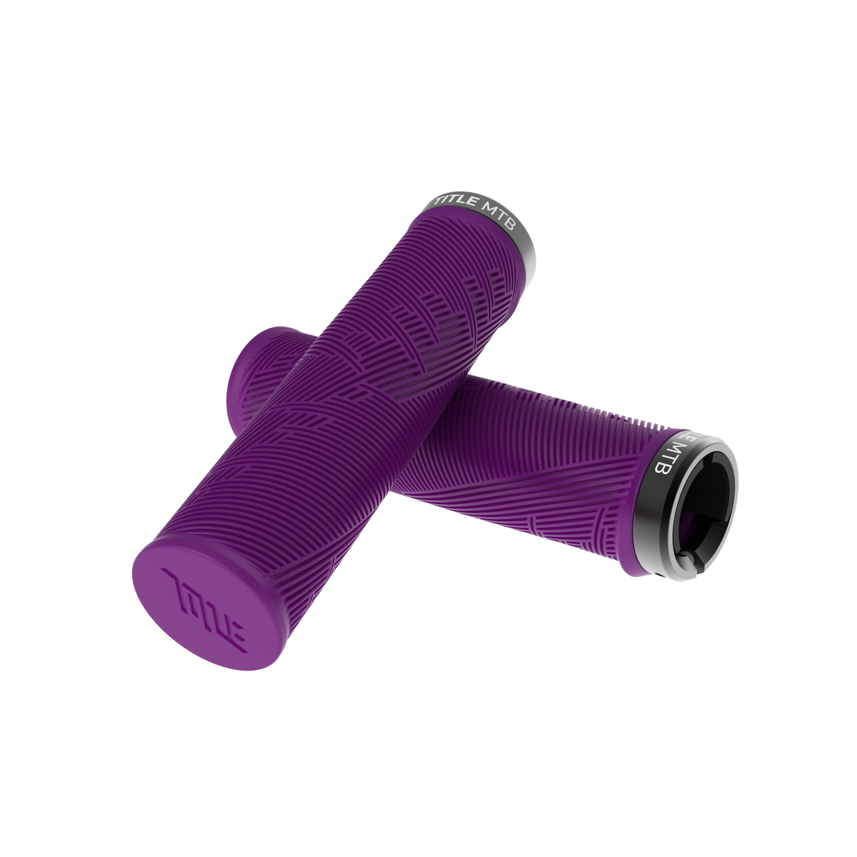 Title MTB FORM Lock-On XL Purple Grips - detailed view