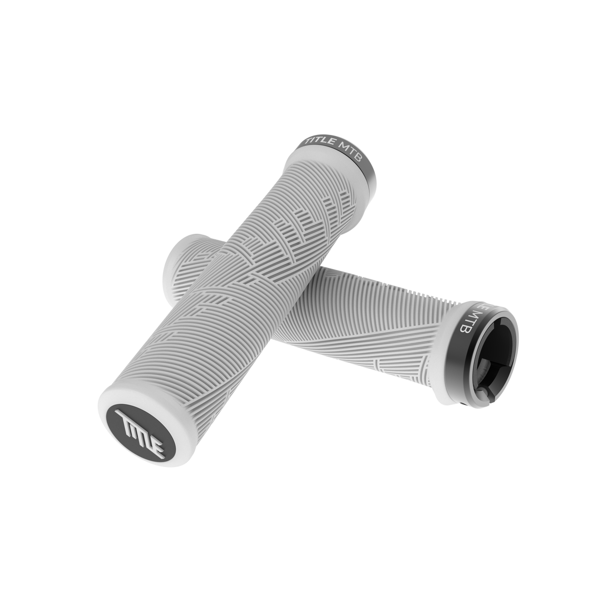 Title MTB FORM Lock-On White grips - detailed view