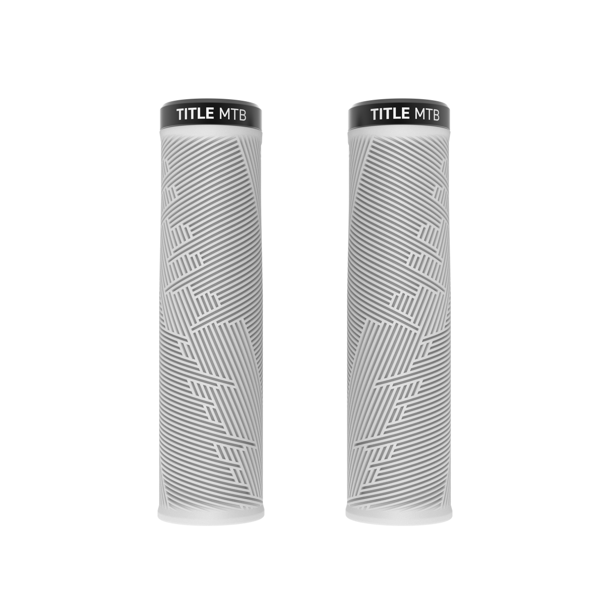 Grips Title MTB FORM Lock-On XL Λευκό - ζεύγος μπροστινή προβολή