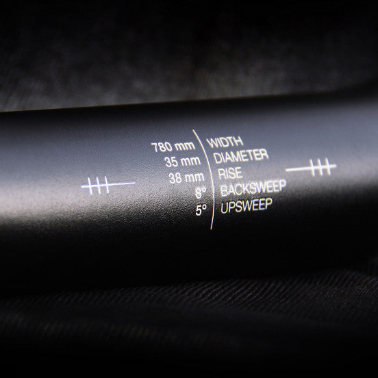 SB3 KROMA Handlebar Rise 38mm 780mm Black/Grey