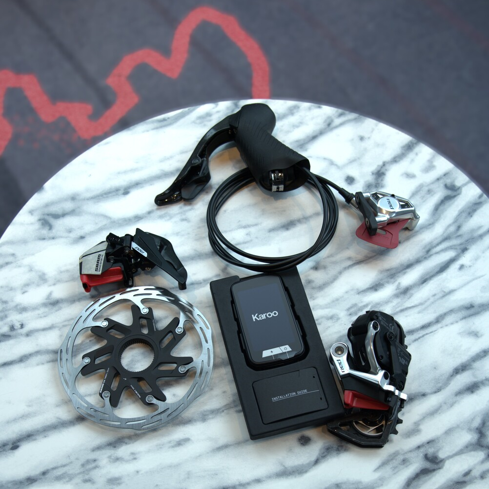Mini-gruppe SRAM RED AXS E1 2X HAMMERHEAD KAROO