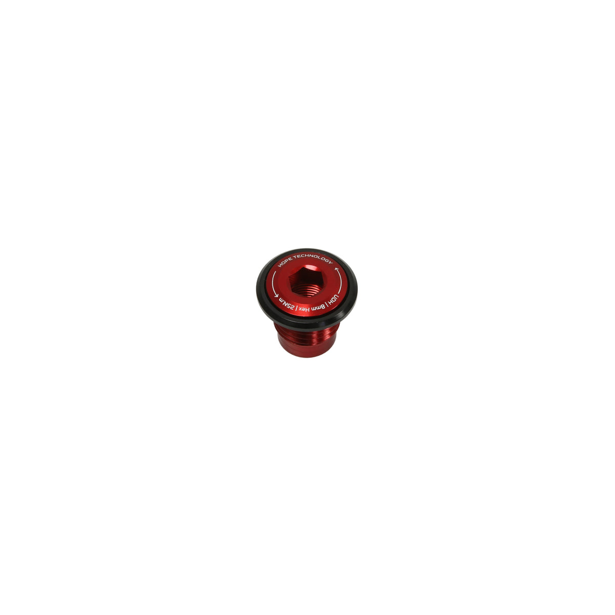 HOPE Rear Wheel Axle Bolt for UDH Hanger Red