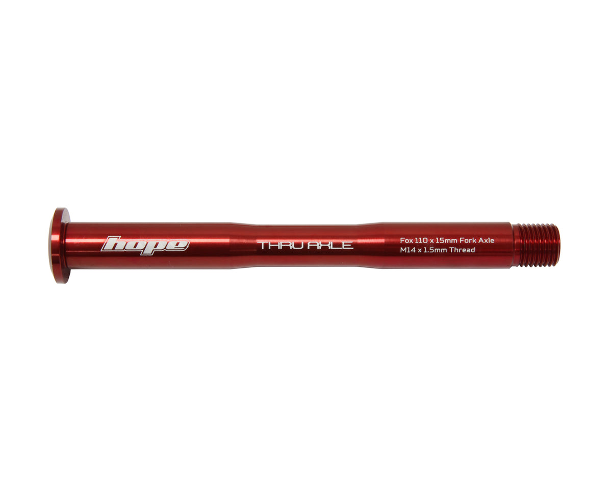 HOPE Front Wheel Axle for FOX 36/38 Fork Red