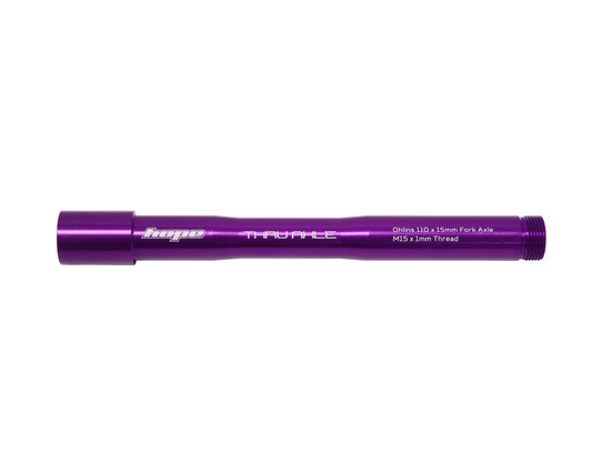 Oś Przedniego Koła HOPE do Widelca OHLINS RXF34/RXF36/RXF38 Fioletowa
