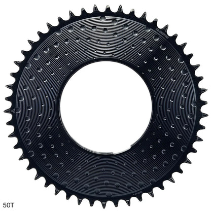Plateau Mono 12/13V ALUGEAR AERO Thread Mount Sram Noir