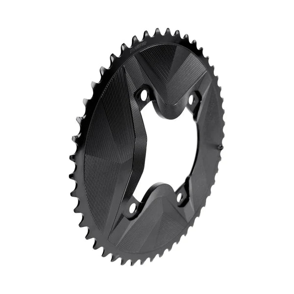 Pár převodníků 12V ALUGEAR AERO 110 BCD pro Shimano GRX černý