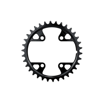 Plaadipaar 12K ALUGEAR AERO 110 BCD Shimano GRX jaoks Must