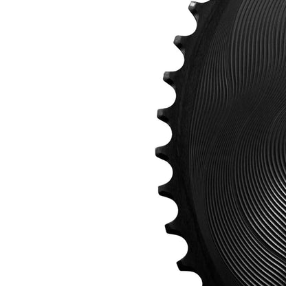 Plaadipaar 12K ALUGEAR AERO 110 BCD Shimano GRX jaoks Must
