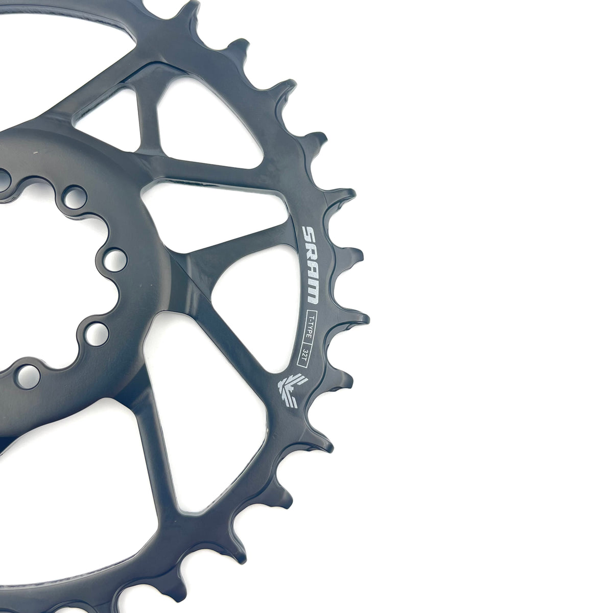 SRAM S1000 T-TYPE EAGLE BOOST 12V Steel Direct Mount Offset 3mm Mono Chainring Black