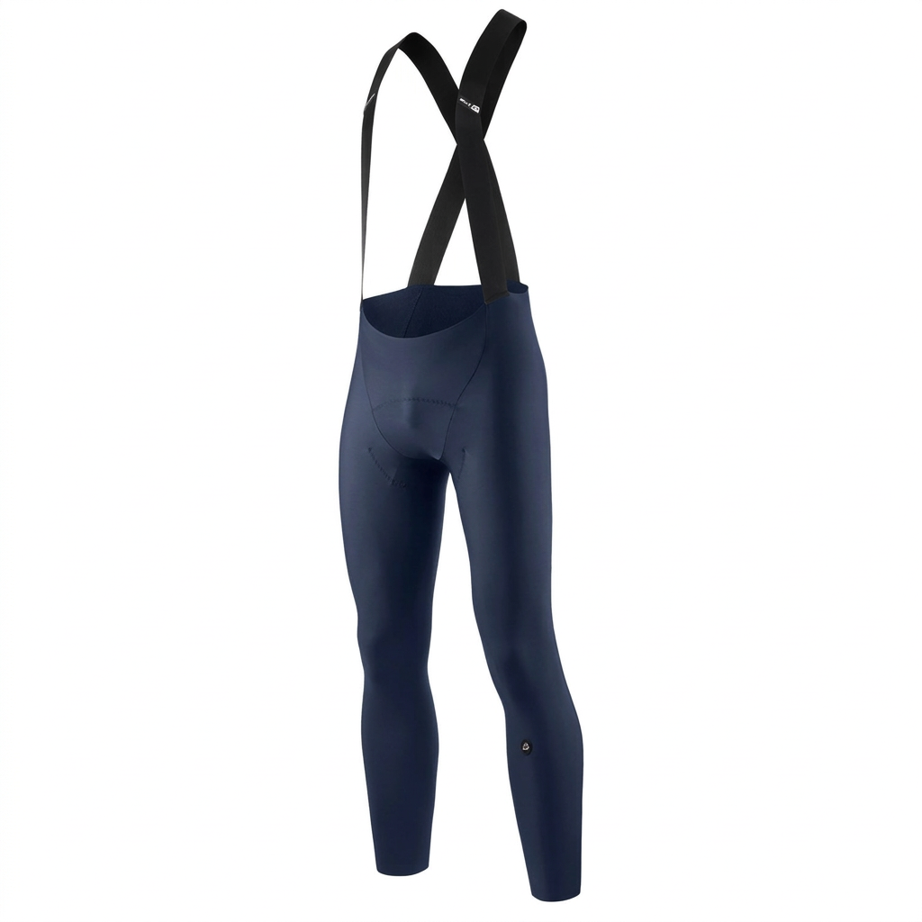 Långbyxor med Hängslen ASSOS MILLE GT SPRING FALL S11 Primal Blue
