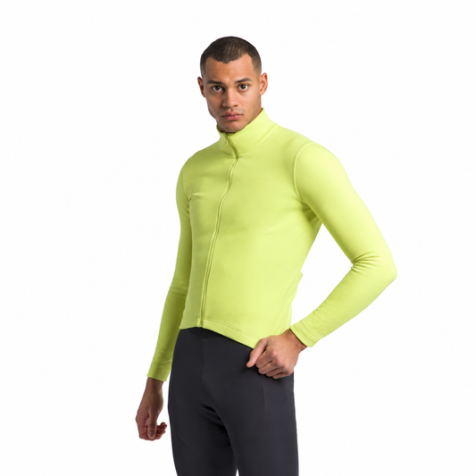 Žltá bunda SPORTFUL CLASSIC 2, pohľad spredu na bielom pozadí