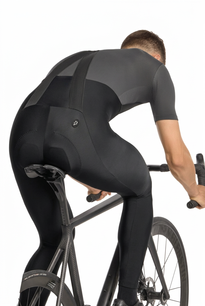 Lange bretelsbroek ASSOS MILLE GT SPRING FALL S11 Zwart