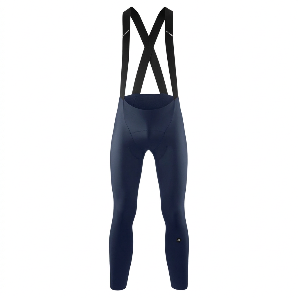 Långbyxor med Hängslen ASSOS MILLE GT SPRING FALL S11 Primal Blue