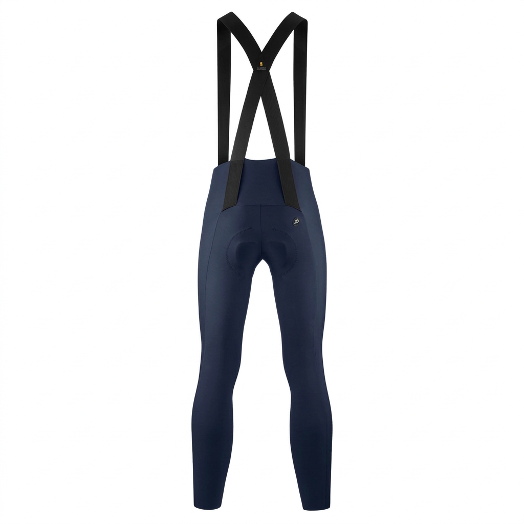 Långbyxor med Hängslen ASSOS MILLE GT SPRING FALL S11 Primal Blue