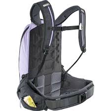 EVOC TRAIL PRO 16L Backpack with Back Protector Purple