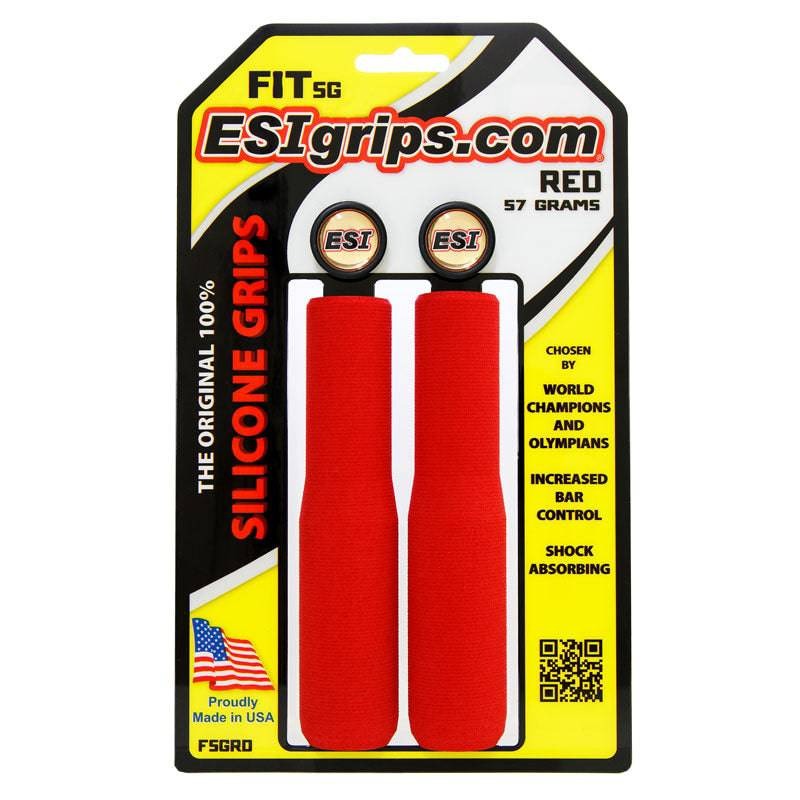 ESI FIT SG 130 mm Grips Red