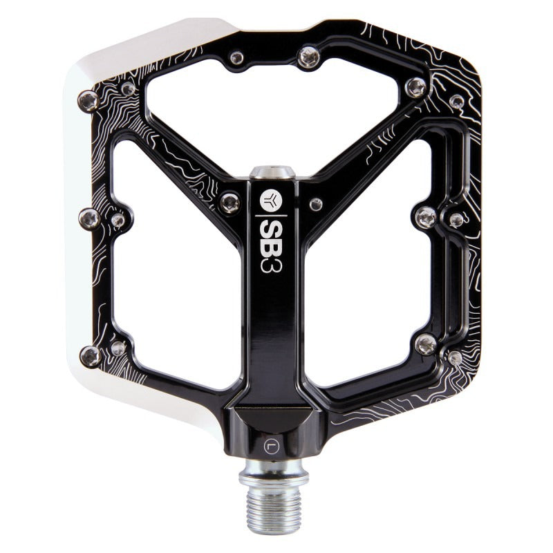 Platta pedaler SB3 SPECTRUM Svart