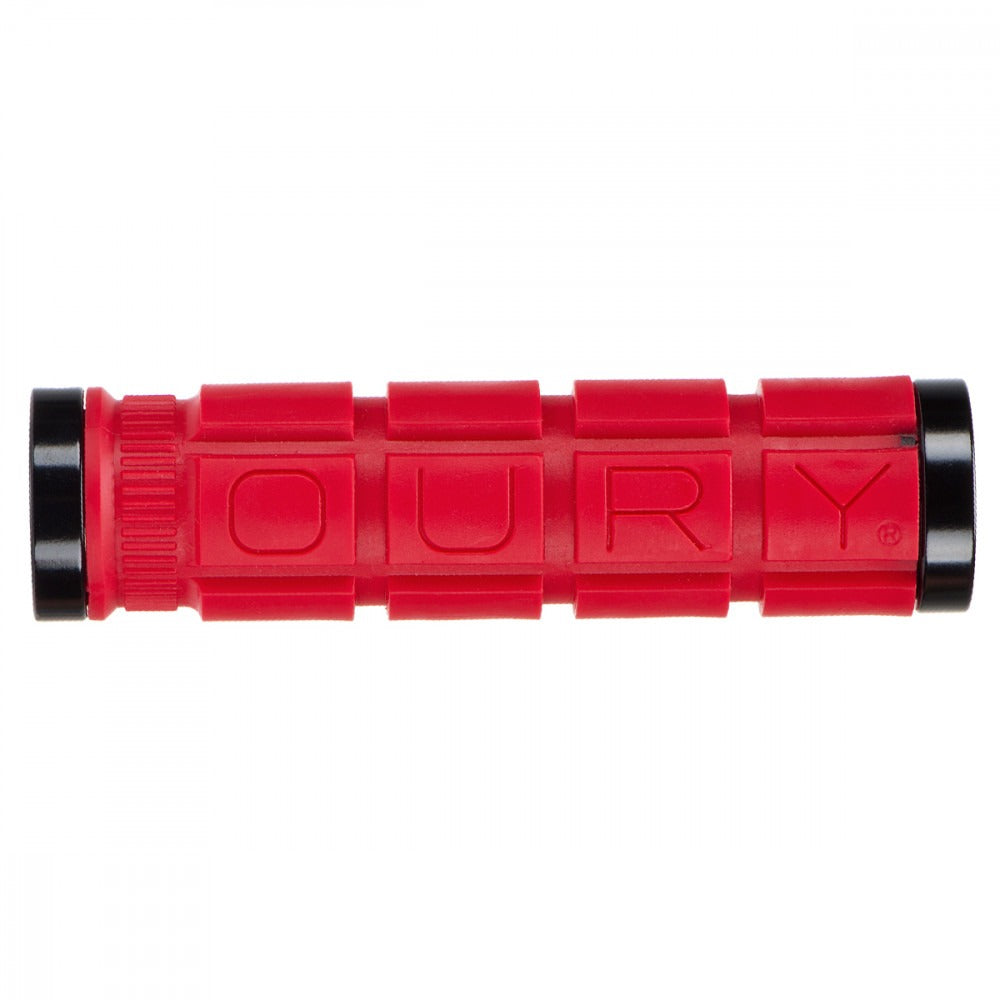Grips OURY Double Lock-on 127mm Rood