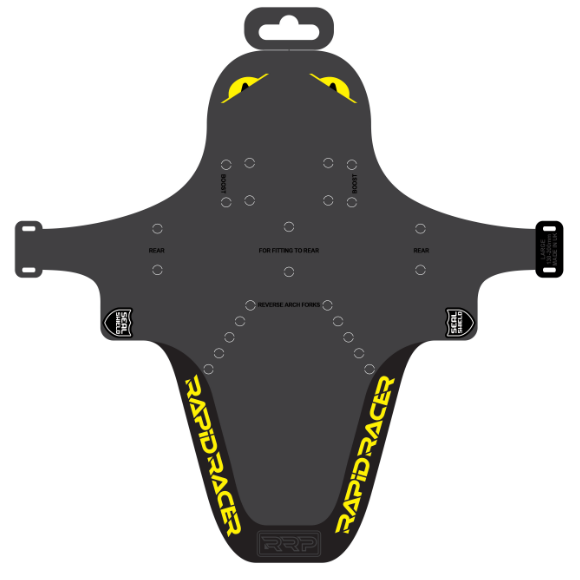Błotnik RRP EnduroGuard Standard (widelec 80 do 120mm) Czarny/Żółty